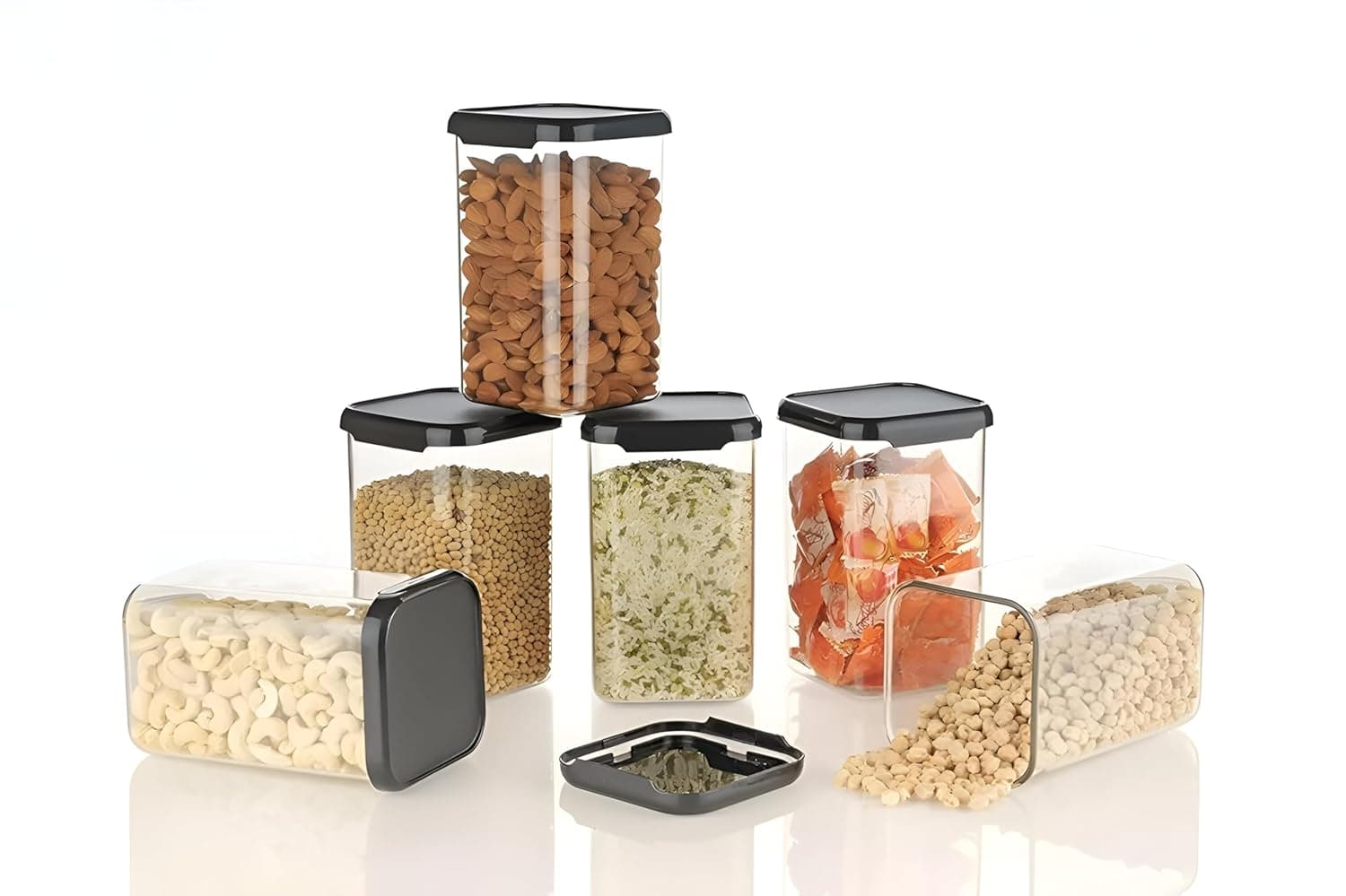 Airtight Big Container Set (6 pcs)