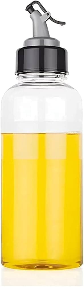 500 ml Oil Dispenser Bottle for Kitchen | Plastic Oil Bottle with Easy Pour Spout | Cooking Oil, Vinegar & Sauce Dispenser
