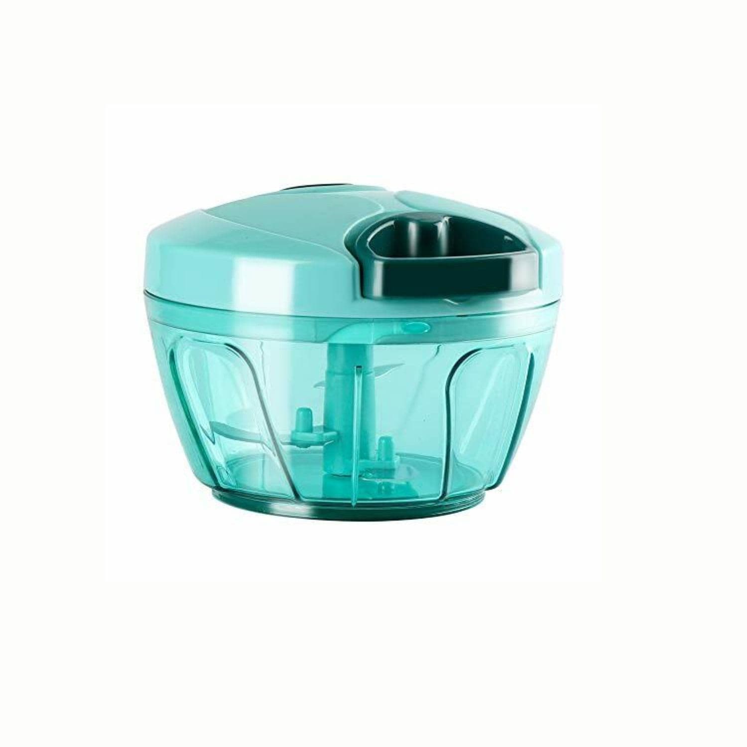 Vegetable Chopper Manual for Kitchen | Onion Chopper, Garlic Chopper, Food Chopper, Manual Food Processor, Vegetable Cutter with Stainless Steel Blades